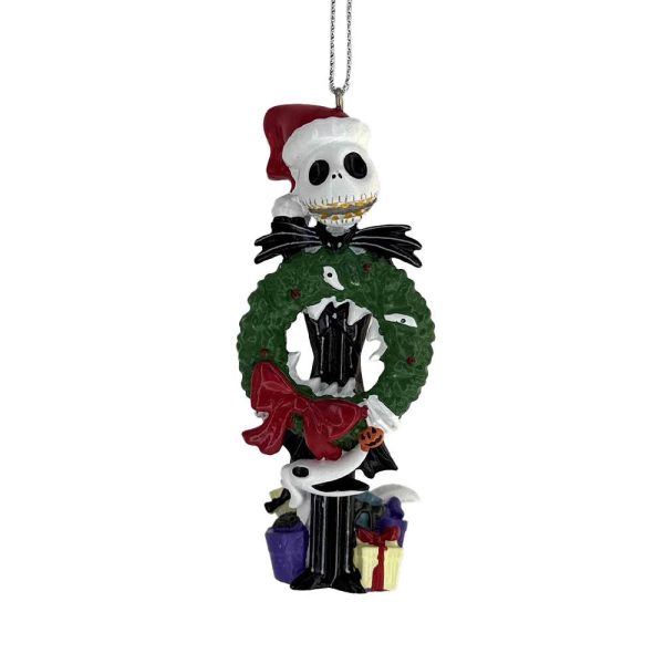 Jack con Zero Personaggio The Nightmare Before Christmas ©Disney x Tim Burton in Resina Kurt Adler - H 10 cm - immagine 2