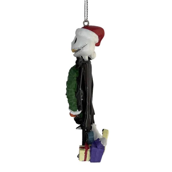 Jack con Zero Personaggio The Nightmare Before Christmas ©Disney x Tim Burton in Resina Kurt Adler - H 10 cm - immagine 4
