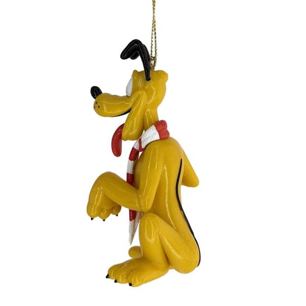 Pluto con Sciarpa Personaggio ©Disney Mickey and Friends in Resina Kurt Adler - H 10 cm - immagine 4