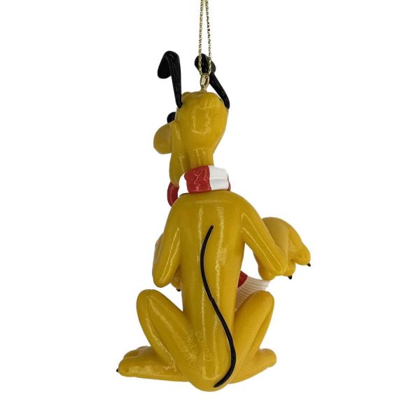 Pluto con Sciarpa Personaggio ©Disney Mickey and Friends in Resina Kurt Adler - H 10 cm - immagine 5