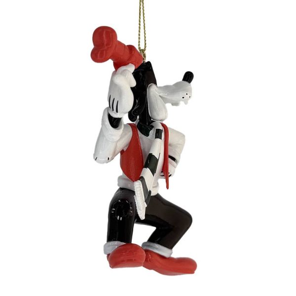 Pippo Vintage in Bianco e Nero Personaggio ©Disney Mickey and Friends in Resina Kurt Adler - H 9 cm - immagine 3