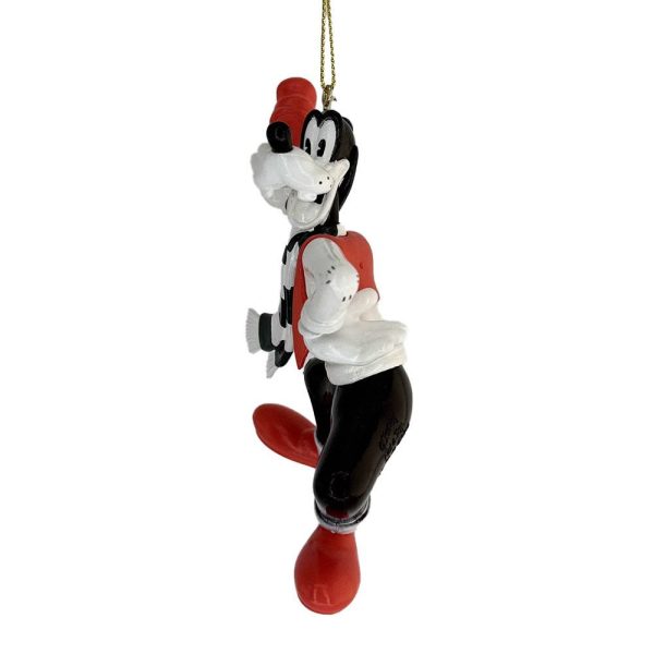 Pippo Vintage in Bianco e Nero Personaggio ©Disney Mickey and Friends in Resina Kurt Adler - H 9 cm - immagine 4