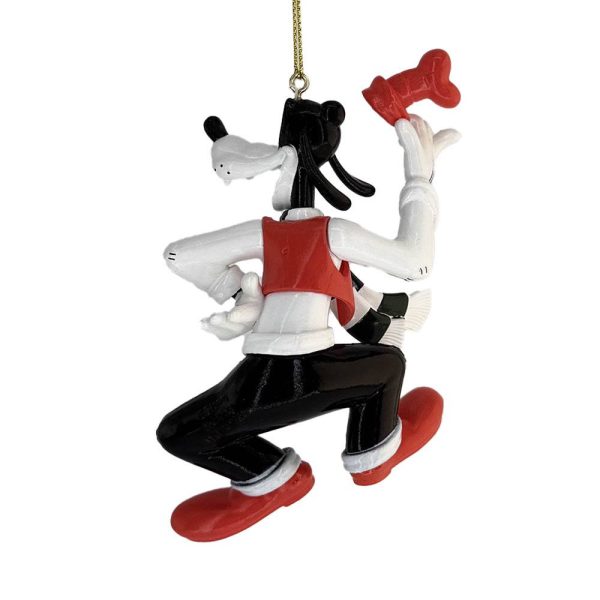 Pippo Vintage in Bianco e Nero Personaggio ©Disney Mickey and Friends in Resina Kurt Adler - H 9 cm - immagine 5
