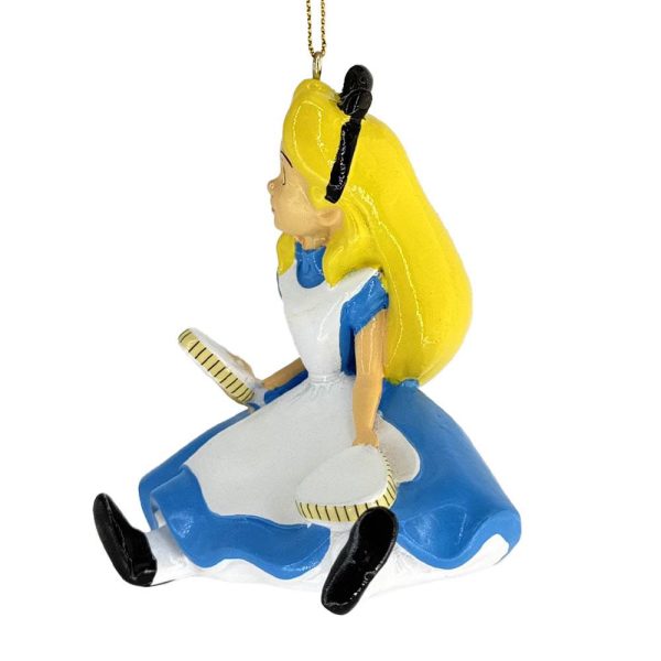 Alice Personaggio ©Disney Alice in Wonderland in Resina Kurt Adler - H 8 cm - immagine 4