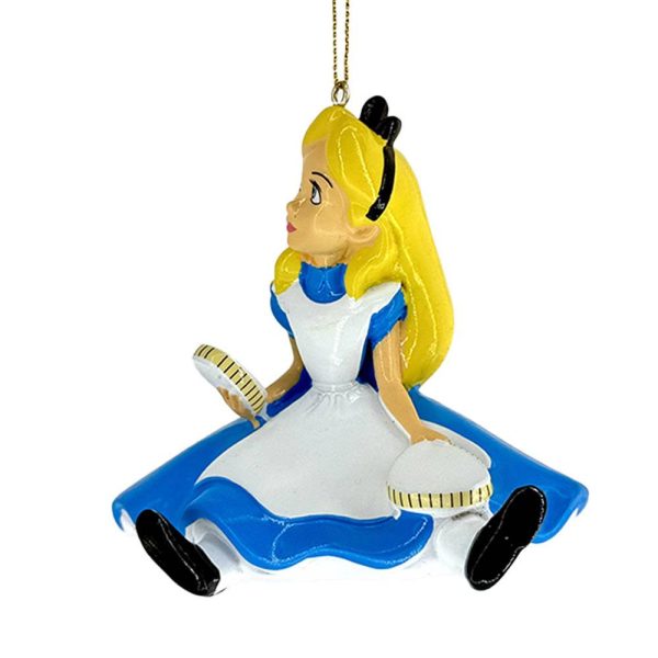 Alice Personaggio ©Disney Alice in Wonderland in Resina Kurt Adler - H 8 cm - immagine 2