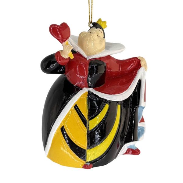 Regina di Cuori Personaggio ©Disney Alice in Wonderland in Resina Kurt Adler - H 10 cm - immagine 2