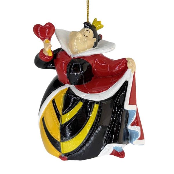 Regina di Cuori Personaggio ©Disney Alice in Wonderland in Resina Kurt Adler - H 10 cm - immagine 3