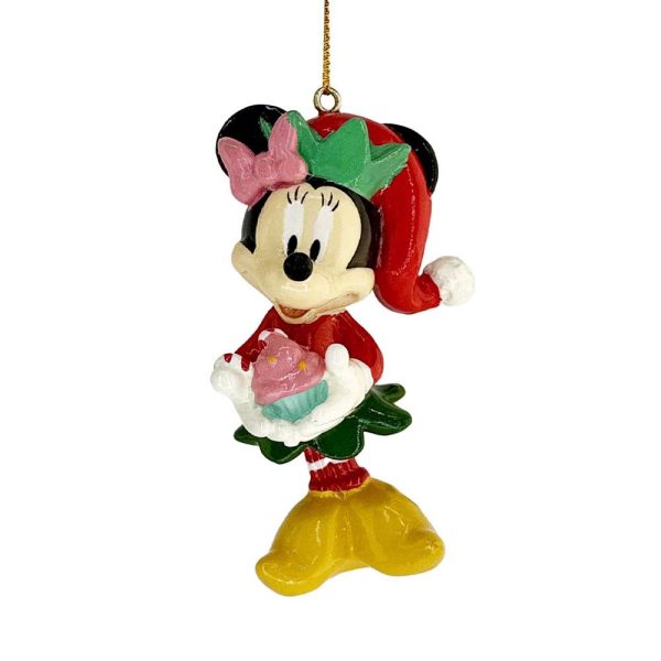 Topolina Minnie con Cupcake Personaggio ©Disney Minnie Mouse in Resina Kurt Adler - H 9 cm - immagine 2