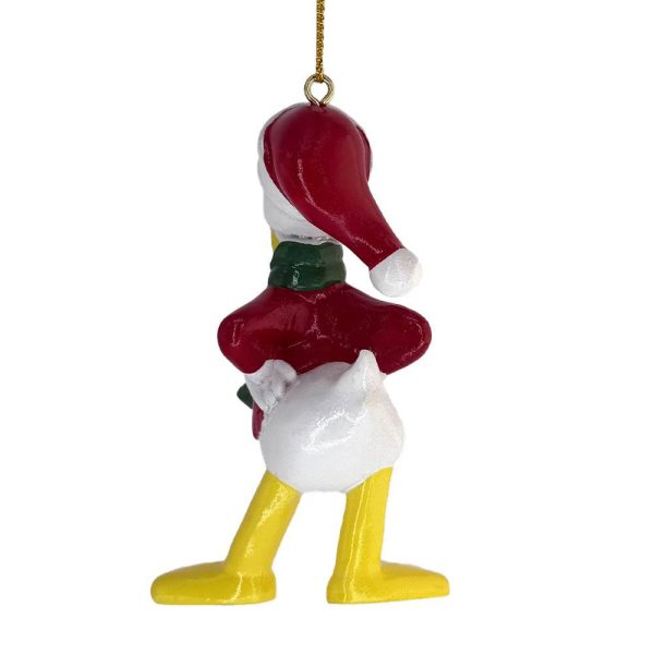 Paperino con Abiti Natalizi Personaggio ©Disney Mickey and Friends in Resina Kurt Adler - H 9 cm - immagine 4