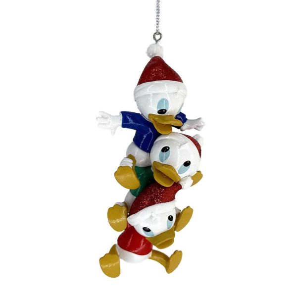Paperotti Qui, Quo e Qua Personaggi ©Disney Mickey and Friends in Resina Kurt Adler - H 12 cm - immagine 2