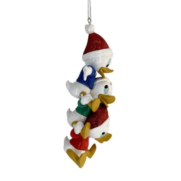 Paperotti Qui, Quo e Qua Personaggi ©Disney Mickey and Friends in Resina Kurt Adler - H 12 cm - immagine 4