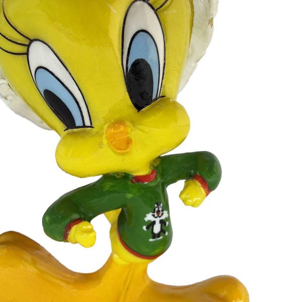 Canarino Titti Personaggio Looney Tunes™ in Resina Kurt Adler - H 8 cm - immagine 3