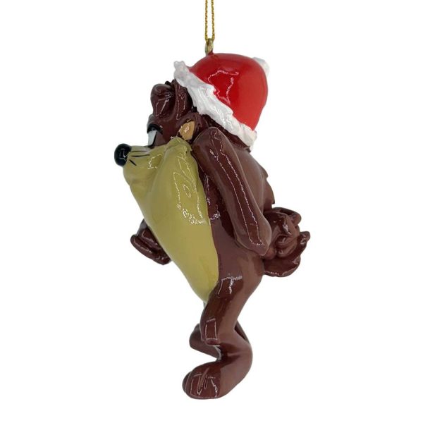 Diavolo della Tasmania Taz Personaggio Looney Tunes™ in Resina Kurt Adler - H 9 cm - immagine 3