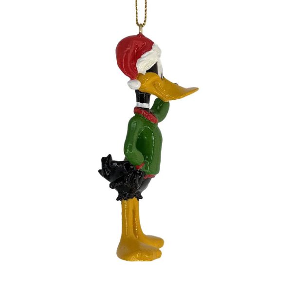 Papero Duffy Duck Personaggio Looney Tunes™ in Resina Kurt Adler - H 9 cm - immagine 3