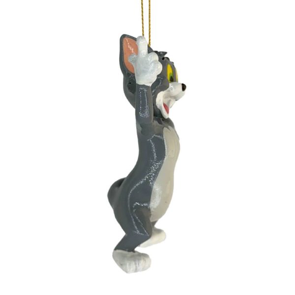 Gatto Tom Personaggio Tom and Jerry™ in Resina Kurt Adler - H 10 cm - immagine 5