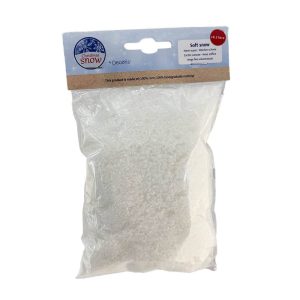 Neve Fine BIO artificiale Bianca - Busta da 30 g