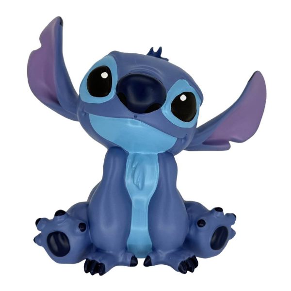 Stitch Seduto Personaggio in Resina ©Disney Lilo & Stitch Kurt Adler - H 20 cm - immagine 2