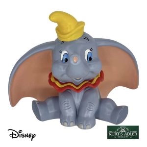 Dumbo Seduto Personaggio in Resina ©Disney Classics Kurt Adler - H 20 cm