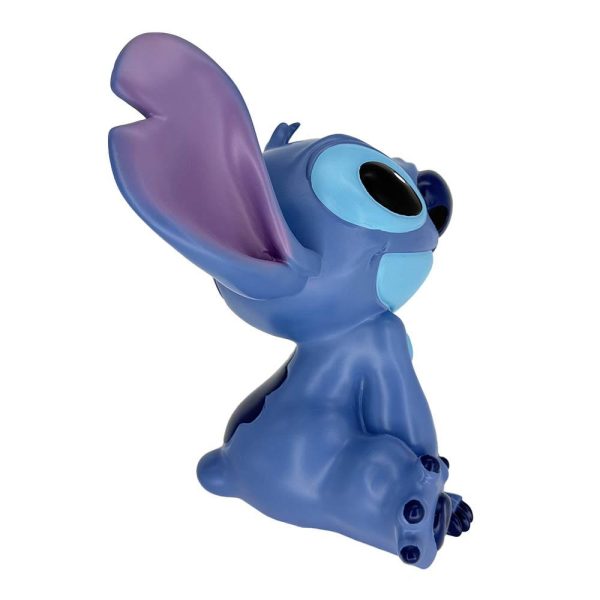 Stitch Seduto Personaggio in Resina ©Disney Lilo & Stitch Kurt Adler - H 28 cm - immagine 3