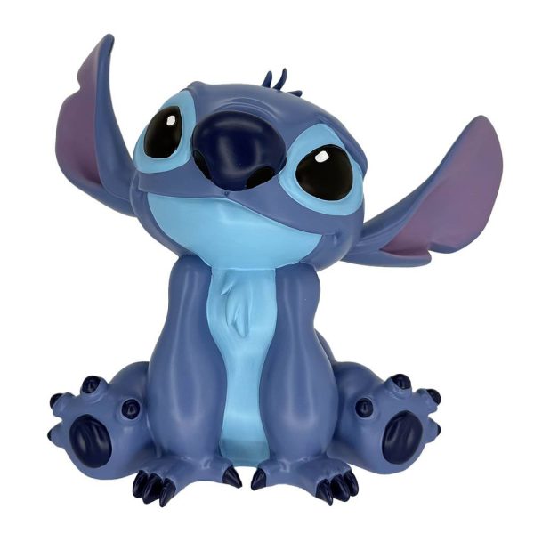Stitch Seduto Personaggio in Resina ©Disney Lilo & Stitch Kurt Adler - H 28 cm - immagine 2