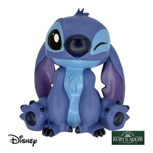 Stitch che fa Occhiolino Personaggio in Resina ©Disney Lilo & Stitch Kurt Adler - H 20 cm