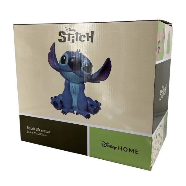 Stitch Seduto Personaggio in Resina ©Disney Lilo & Stitch Kurt Adler - H 28 cm - immagine 5