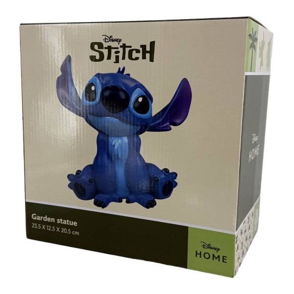 Stitch Seduto Personaggio in Resina ©Disney Lilo & Stitch Kurt Adler - H 20 cm - immagine 5