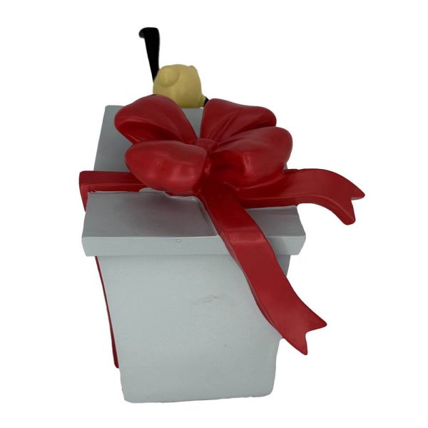 Pluto in Pacco Regalo Personaggio in Resina ©Disney Mickey and Friends Kurt Adler - H 21 cm - immagine 4