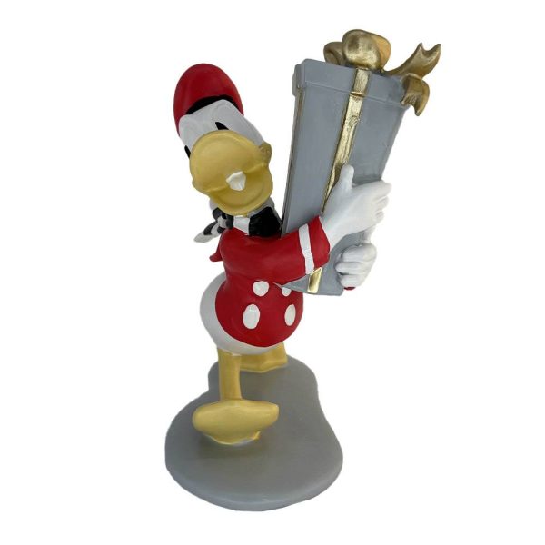 Paperino Donald Duck Personaggio in Resina ©Disney Mickey and Friends Kurt Adler - H 20 cm - immagine 3