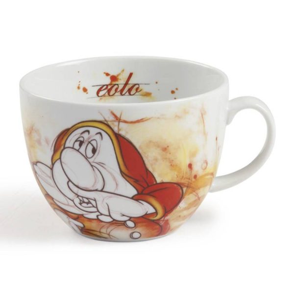 Tazza da Colazione con Eolo Personaggio Biancaneve ©Disney in Porcellana Egan - immagine 2