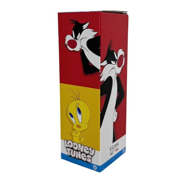 Bottiglia Termica con Titti e Silvestro Personaggi Looney Tunes in Acciaio Inossidabile Egan - 500 ml - immagine 3