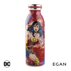Bottiglia Termica con Wonder Woman Personaggio DC Comics in Acciaio Inossidabile Egan - 500 ml