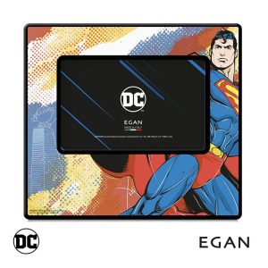 Portafoto con Superman Personaggio DC Comics in Ceramica Smaltata Egan - 20 x H 18 cm