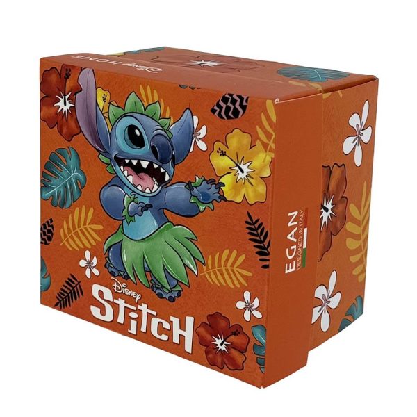 Mug Impilabile con Stitch che Balla la Hula Personaggio ©Disney in Porcellana Egan - immagine 4