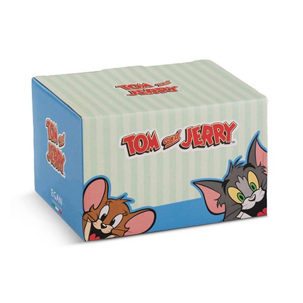 Tazza da Colazione con Tom & Jerry in New Bone China Egan - immagine 3