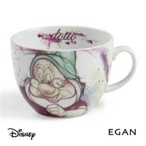 Tazza da Colazione con Dotto Personaggio Biancaneve ©Disney in Porcellana Egan