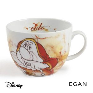 Tazza da Colazione con Eolo Personaggio Biancaneve ©Disney in Porcellana Egan
