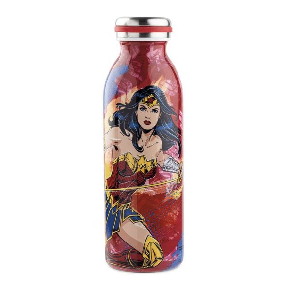 Bottiglia Termica con Wonder Woman Personaggio DC Comics in Acciaio Inossidabile Egan - 500 ml - immagine 2