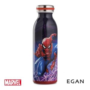 Bottiglia Termica Spider-Man Personaggio ©Marvel in Acciaio Inossidabile Egan - 500 ml
