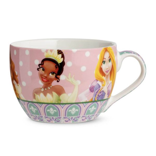 Tazza da Colazione con Principesse ©Disney in New Bone China Egan - immagine 2