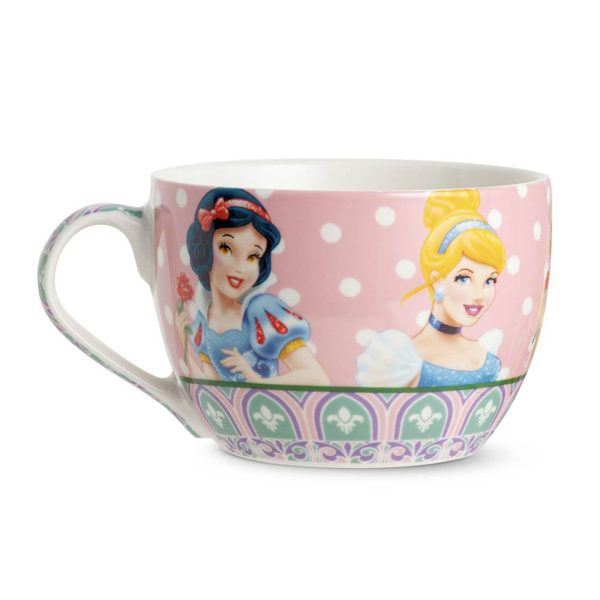 Tazza da Colazione con Principesse ©Disney in New Bone China Egan - immagine 4